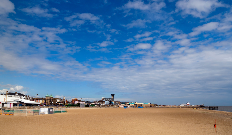 Great Yarmouth beach Norfolk