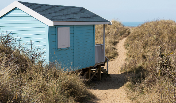 Old Hunstanton beach hut