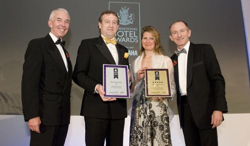 winner of best small hotel uk 2012 2013